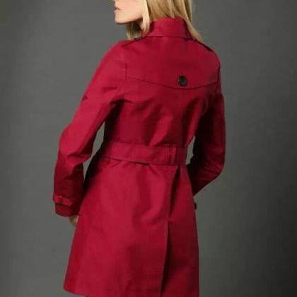 Women Outwear Coat，han Edition British..