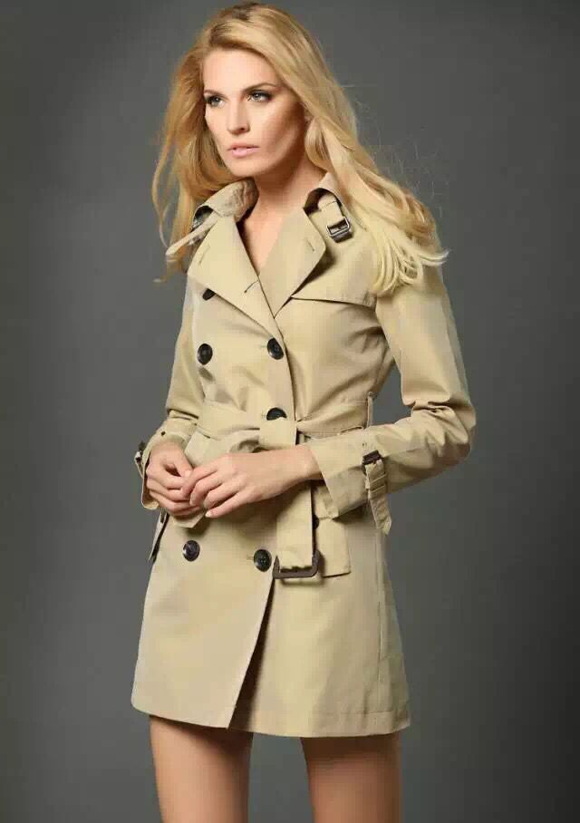 Women Outwear Coat，han Edition British Women's Clothing In The Spring And Autumn Outfit With A Coat Long Cultivate One's